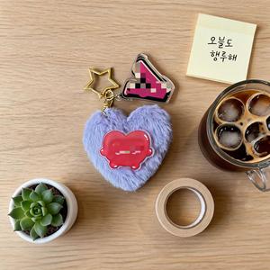 Portachiavi in acrilico con ciondolo a forma di personaggio dei cartoni animati Kpop <span class=keywords><strong>Taehyung</strong></span> Jungkook Suga Jimin, con motivo, per accessori borsa, idea regalo - Product Image 3