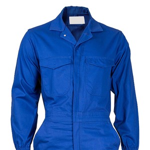 Overol de Trabajo Azul para Hombre, de Algodón, Antipolvo, Uniforme de Manga Larga, Ropa de Seguridad Industrial, Nailon/Poliéster/Algodón/Personalizado - Product Image 3
