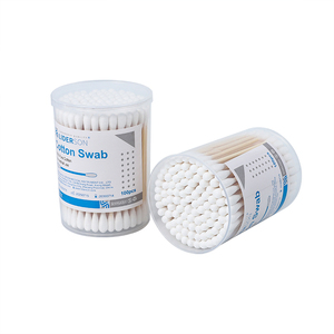 Hisopos Médicos Desechables de Algodón Natural para Limpieza Diaria o Uso Médico, Venta al Por Mayor de Fábrica - Product Image 4