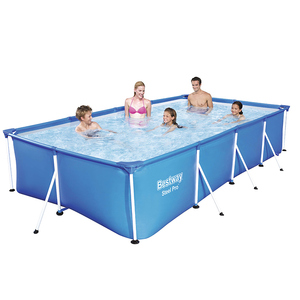 Piscina Desmontable <span class=keywords><strong>Bestway</strong></span> 56405 de 4.00m X 2.11m X 81cm, Piscina Exterior Portátil de PVC <span class=keywords><strong>Rectangular</strong></span> - Product Image 3