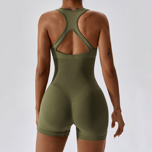 Traje Deportivo Enterizo para Yoga, Mono Deportivo para Mujer, Mono de Yoga sin Costuras con Efecto Push-Up - Product Image 1