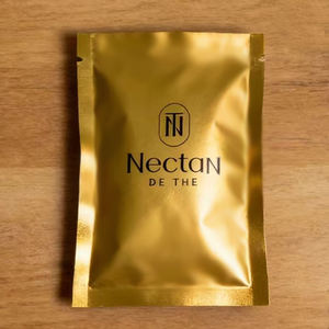 Custom 3 Side Sealed <b>Bag</b> <b>Food</b> Packaging Aluminum Pouch Tea Packaging Sachet - Product Image 1