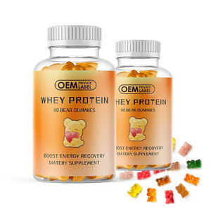 Suplemento de gomitas de proteína de etiqueta privada OEM, gomitas de proteína de suero, <span class=keywords><strong>amino</strong></span>ácidos esenciales, mejora la composición corporal - Product Image 3