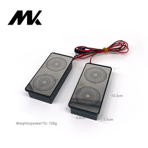 Tùy chỉnh 12V âm nhạc không dây máy nghe nhạc Đôi Nút cảm ứng cảm biến LED Dimmer Quy Nạp gương chuyển đổi có tính năng được xây dựng trong loa - Product Image 5