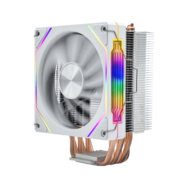Cool Storm LGA 115X 1700 120mm CPU Cooler Fan Gaming PC 6 Heat Pipes LED Colorful CPU Cooling Fan Air Cooler Heatsink