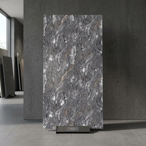 Roar Black <b>Matte</b> Porcelain <b>Floor</b> Tiles 600x1200mm Non Slip Wear Resistant Wall <b>Floor</b> Tiles - Product Image 2