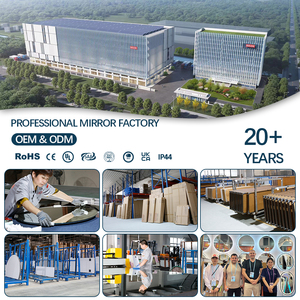 Waterproof Defogger Touch Switch Rectangular Smart Led Bathroom <strong>Mirror</strong> with Strap Speakers and Music Playback - Product Image 4