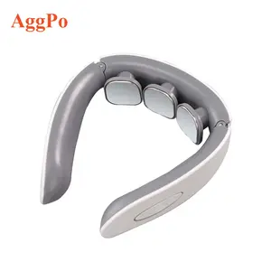 Sản Xuất Hàng Xách Tay Mini Electric Không Dây Cổ Massager 360 Hồng Ngoại Vật Lý Trị Liệu Thông Minh Cổ Massager