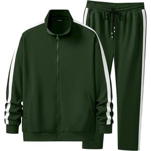 Survêtement personnalisé 2 pièces à fermeture éclair pour hommes, tenues de sport coupe-vent en nylon avec logo, sweat-shirt imperméable, joggers, pantalons de survêtement - Product Image 2