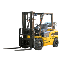 Chariot élévateur GPL de 3 tonnes approuvé par l'EPA avec moteur Nissan K25 du Japon, certifié CE, chariot élévateur à essence/propane de 3000 kg à vendre