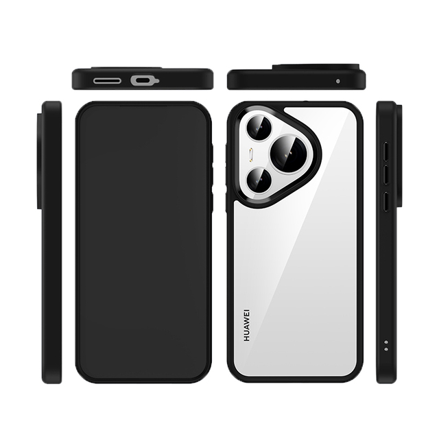 High Quality Transparent Four Corners Protect Airbag for HUAWEI P70 Phone Covers Case Soft Edge for HUAWEI P70 Ultra Phone Case