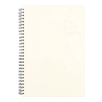 Cahier à spirale A5 direct d'usine Cahier de couverture en papier kraft brun avec 60 feuilles (120 pages) Journaux lignés Papier ligné