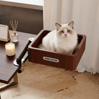 Lit pour chat suspendu, Lit pour chat de bureau, Structure d'escalade pour chat de bureau, Structure d'escalade pour chat de bureau, Léger, Paresseux, Silencieux, Ingénieux