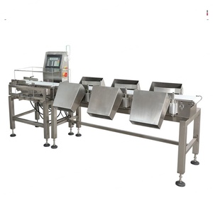 Báscula de Control Automática con Pantalla LCD de Alta Precisión, Máquina Industrial Multinivel para Pesaje y Clasificación de Mariscos con Empujador, OEM/ODM - Product Image 4