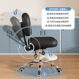 Silla de Salón Portátil de Diseño Chino Moderno, Muebles de Salón de Belleza, Silla de Peluquería Ajustable para Barbería y Pedicura - Product Image 2