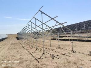 Thép không gỉ panel năng lượng mặt trời PV cấu trúc kệ mặt đất vít mặt đất gắn kết hệ thống với tầng hầm hỗ trợ cho tấm pin mặt trời - Product Image 6