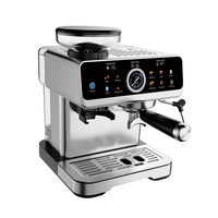 Cafetera Espresso Aifa de 20 Bares, Cafetera Profesional PID, Cafetera Espresso Digital Inteligente con Molinillo