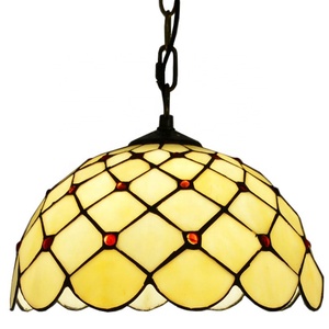 LongHuiJing Floral Vase Tiffany Style Jewel Ceiling Lamp <b>Light</b> - Product Image 1