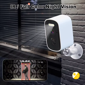 Cámara de Seguridad Inteligente para el Hogar, Aplicación ICSEE, 5MP, Visión Nocturna a Todo Color, Detección PIR, Audio Bidireccional, Bajo Consumo, Inalámbrica, Wifi, con Batería - Product Image 4