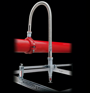 خرطوم مرن مجدول من الفولاذ المقاوم للصدأ لنظام رشاشات إطفاء الحريق المعتمد من FM UL - Product Image 6