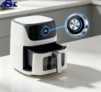 Écran LCD étanche ASK 1,28 pouces avec bouton rotatif 240x240 |   Encodeur rotatif IP67 HMI |   Cockpit intelligent d'extérieur