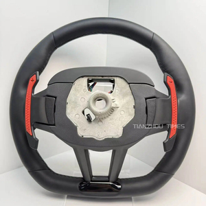 <span class=keywords><strong>Volant</strong></span> en cuir chauffant <span class=keywords><strong>personnalisé</strong></span> pour BMW Série G, pour BMW M3 M4 M5 M6 X3 X4 X5 X6 X7 X8 G01 G12 G20 G30 G80 G82 330i M340i - Product Image 2