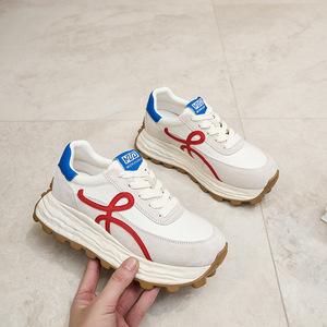 Chaussures de sport décontractées pour femme été 2026 avec plateforme en maille transparente pour la marche et l'exercice - Chaussures de créateur - Product Image 5