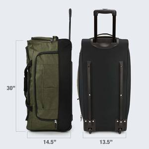 Muestra Gratuita de Bolsa de Hockey sobre Hielo Negra y Roja de Gran Capacidad, Bolsa de Transporte con Ruedas para Deportes de Hockey, Bolsa de Equipo Duradera de Alta Calidad - Product Image 5