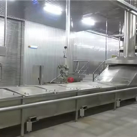 Machine de pasteurisation à bain d'eau personnalisée pochette de pasteurisation Doypack ligne de pasteurisation efficace capacité 500-10000L élevée