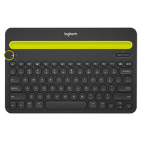 Clavier multi-appareils K480 pour ordinateurs, tablettes et smartphones, clavier sans fil Logi K480, K480 sans fil