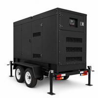 Générateur Cummins monté sur remorque JSST pour DeepSea 90 kVA 50 Hz pour l'alimentation électrique des événements en extérieur