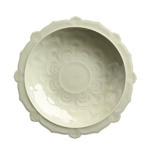 Beixitang Zezhi Pattern Ceramic Plate Irregular Shape Porcelain Fruit Platter Luxury Retro Tea <b>Snack</b> <b>Tray</b> Party Use - Product Image 5