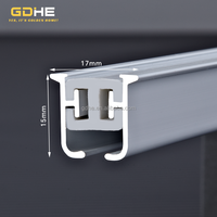 Rail de rideau flexible de haute qualité en forme de L et de U, blanc, courbé, pour fenêtre en baie, décoration intérieure