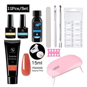 <span class=keywords><strong>Kit</strong></span> de <span class=keywords><strong>Uñas</strong></span> Acrílicas en Gel con Lámpara UV, Suministros para <span class=keywords><strong>Uñas</strong></span> de Marca Privada, <span class=keywords><strong>Kit</strong></span> de Manicura con Poly Gel - Product Image 6