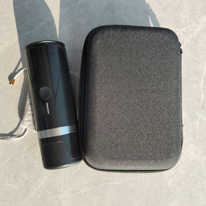 Machine à café <span class=keywords><strong>expresso</strong></span> électrique portable automatique à tasse unique de qualité supérieure, boîtier noir, pour la maison - Product Image 3