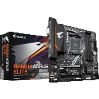 GIGA.BYTE AORUS B550M ELITE motherboard komputer AMD Ryzen5000 5000G 4000G 3000 series prosesor RGB FUSION 2.0 baru