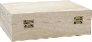6X4X2 pouces boîte <span class=keywords><strong>en</strong></span> <span class=keywords><strong>bois</strong></span> inachevée pour l'artisanat petite boîte à souvenirs coffre au trésor boîte à <span class=keywords><strong>bijoux</strong></span> <span class=keywords><strong>en</strong></span> <span class=keywords><strong>bois</strong></span> - Product Image 4