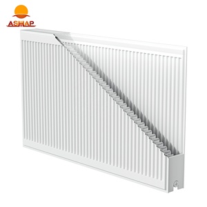 Radiatore a pannello in acciaio zincato Tipo 21 Bianco Montaggio a parete EN442 Riscaldamento centralizzato Anticorrosione Flessibile <span class=keywords><strong>Moderno</strong></span> per Casa e Stanza - Product Image 1