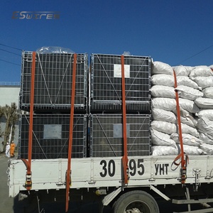 Nhiệm vụ nặng nề thép nhẹ Q235 vật nuôi phôi lưu trữ dây lưới <span class=keywords><strong>container</strong></span> với tấm <span class=keywords><strong>PP</strong></span> - Product Image 5