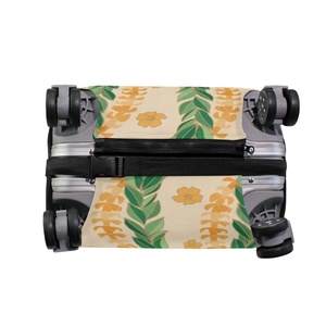 Hawaii Maile Flower Sublimation <b>Suitcase</b> Cover Luggage Cover Protector Luggage Cover <b>Suitcase</b> Protector Cover for 18-32 Inch - Product Image 3