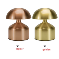 Lampe de table tactile sans fil, éclairage d'ambiance portable, corps en fer, batterie rechargeable par USB, lampe de bureau LED pour la décoration de la maison et de l'hôtel