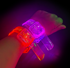 Bracelet lumineux <span class=keywords><strong>LED</strong></span> lumineux Ismart Bracelet <span class=keywords><strong>LED</strong></span> clignotant avec 3 modes d'éclairage pour mariage - Product Image 5