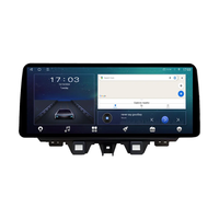 Radio Mobil 12.9 Inch untuk Tucson 2019-2020, Pemutar Multimedia CarPlay Android Auto DSP Stereo GPS Navigator Aux Alat Bantu Mundur
