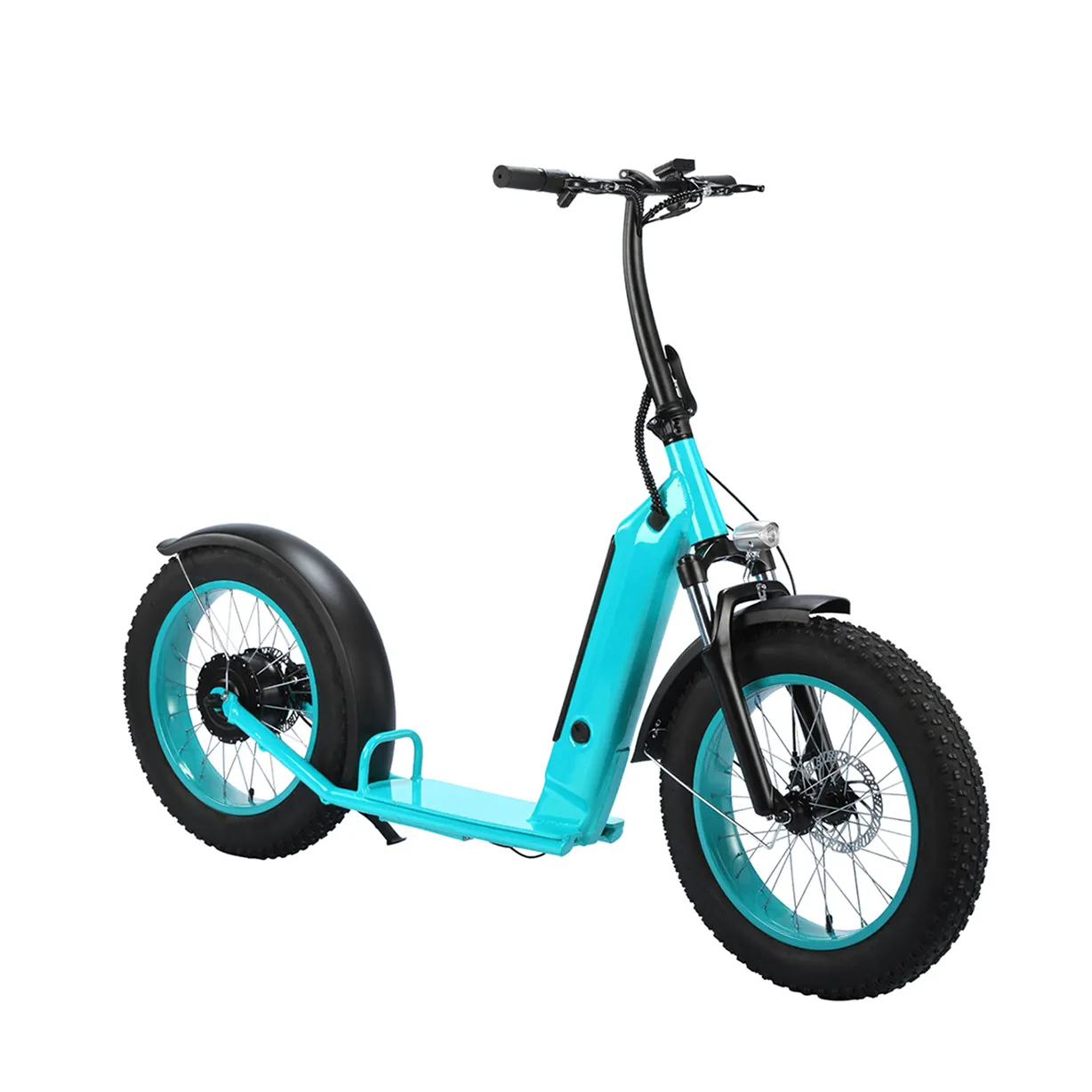 500W 48V 14Ah Fat Tire E Scooter Bánh Xe Lớn Điện Scooter Điện Off Road Scooter