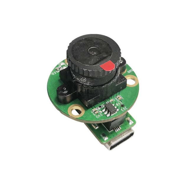 Small Round Compact Pcb Camera Module Type-C Usb UVC Drive Free OV9732 1MP Webcam