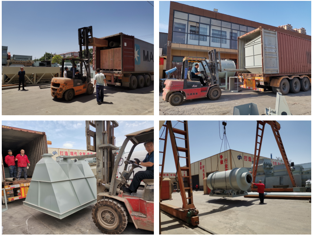 Simple Dry Mortar Production Line 3-4 T/H Tile Adhesive Making Machine