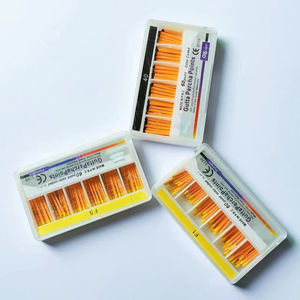 Alat Pemotong <span class=keywords><strong>Gutta</strong></span> <span class=keywords><strong>Percha</strong></span> Gigi, Material Kedokteran Gigi, <span class=keywords><strong>Gutta</strong></span> <span class=keywords><strong>Percha</strong></span> Points untuk Saluran Akar Gigi Endodontik, Taper 02 04 06 # 15 # 20 - Product Image 2