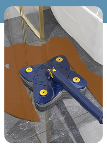 Bán hàng nóng chất lượng cao 360 xoay nhôm xử lý lau với gấp vắt cao mất nước tỷ lệ cho trần & sàn làm sạch - Product Image 4