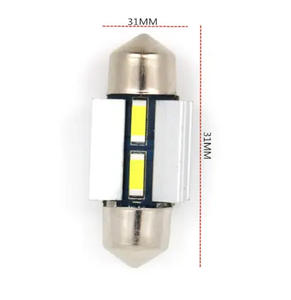 FSYLX C5W C10W Canbus bombillas LED festón 31mm luz de techo Interior de coche con 2SMD 1860 LED nueva condición 36mm 39mm 42mm - Product Image 2