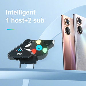 2024 nuovo Design Y60 ABS casco integrale casco moto blu dente auricolare - Product Image 2